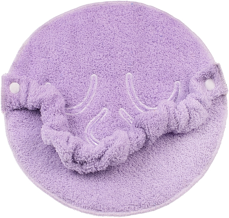 Beauty Treatment Compression Towel, lilac - MAKEUP Facial Spa Cold & Hot Compress Lilac — photo N3