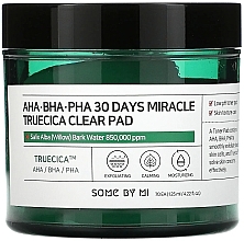 Fragrances, Perfumes, Cosmetics Acid Pads for Problem Skin - Some By Mi AHA BHA PHA 30 Days Miracle Truecica Clear Pad