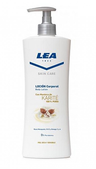 Shea Butter Body Lotion - Lea Skin Care Body Lotion With Karite Butter — photo N1