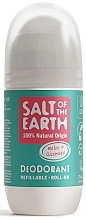 Fragrances, Perfumes, Cosmetics Natural Roll-On Deodorant - Salt of the Earth Melon & Cucumber Natural Refillable Roll-On Deodorant