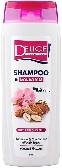 Shampoo Conditioner ‘Almond Blossom‘ - Mil Mil Delice Day by Day Shampoo & Conditioner Almond Flowers — photo N1