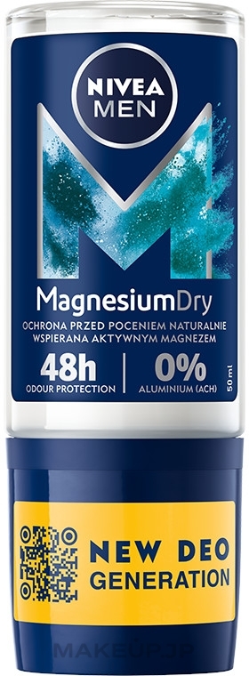 Roll-On Deodorant - Nivea Men Magnesium Dry Deodorant — photo 50 ml