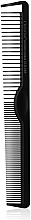 Fragrances, Perfumes, Cosmetics Antistatic Carbon Comb with Coarse & Fine Teeth, CLR-289 - Christian