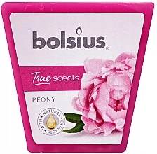 Fragrances, Perfumes, Cosmetics Scented Candle "Peony", 47/47 mm - Bolsius True Scents Candle