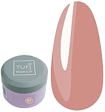 Fragrances, Perfumes, Cosmetics Builder Gel - Tufi Profi Premium LED Gel 07 Berry