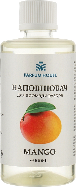 Reed Diffuser Refill "Mango" - Parfum House Mango — photo N1