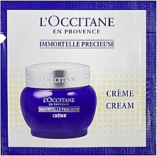 Fragrances, Perfumes, Cosmetics Moisturizing Face Cream - L'Occitane Immortelle Precision Cream Facial Moisturizer (sample)