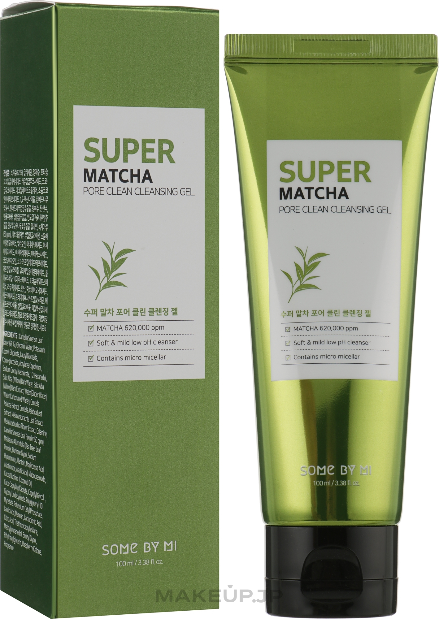 Matcha Cleasning Gel - Some By Mi Super Matcha Pore Clean Cleansing Gel — photo 100 ml