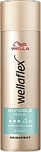 Strong Hold Hairspray - Wella Wellaflex Invisible Hold Hairspray — photo N1