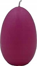 Fragrances, Perfumes, Cosmetics Decorative Candle 'Easter Egg', 6x9 cm, dark pink - Admit