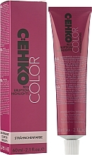 Hair Cream Color with Almond Proteins - C:EHKO Red Eruption Highlights — photo N1