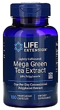 Low Caffeine Green Tea Extract - Life Extension Lightly Caffeinated Mega Green Tea Extract — photo N1