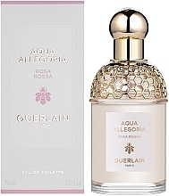 Guerlain Aqua Allegoria Rosa Rossa - Eau de Toilette (refillable bottle) — photo N2