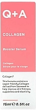 Collagen Face Serum - Q+A Collagen Booster Serum — photo N1