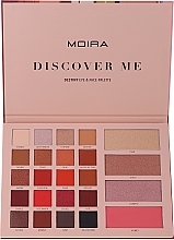 Makeup Palette - Moira Discover Me Destiny Eye & Face Palette — photo N1