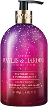 Fragrances, Perfumes, Cosmetics Liquid Hand Soap - Baylis & Harding Midnight Fig & Pomegranate Limited Edition Hand Wash