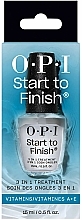 Multifunctional Nail Strengthening Treatment - OPI Start To Finish 3-In-1 Treatment — photo N2