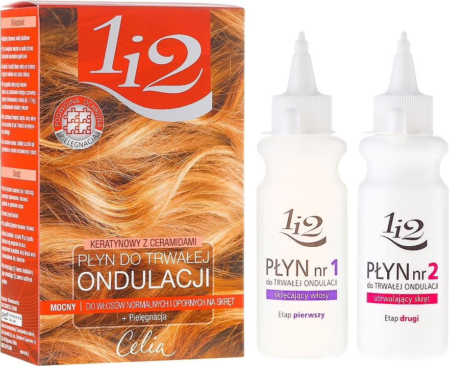 Perm Liquid "Keratin with Ceramides" - Celia Permanent Liquid Keratin With Ceramides — photo N1