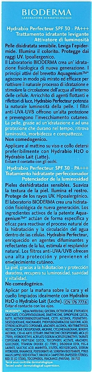 Moisturizing & Smoothing Care "Radiance Booster" - Bioderma Hydrabio Smoothig Moisturising Care SPF30 — photo N3