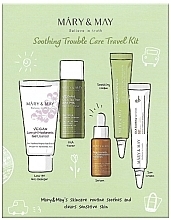 Fragrances, Perfumes, Cosmetics Set, 5 products - Mary & May Soothing Trouble Care Travel Kit