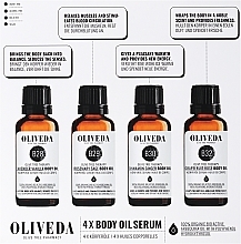 Fragrances, Perfumes, Cosmetics Set - Oliveda Body Oil Serum Set (ser/4x30ml)