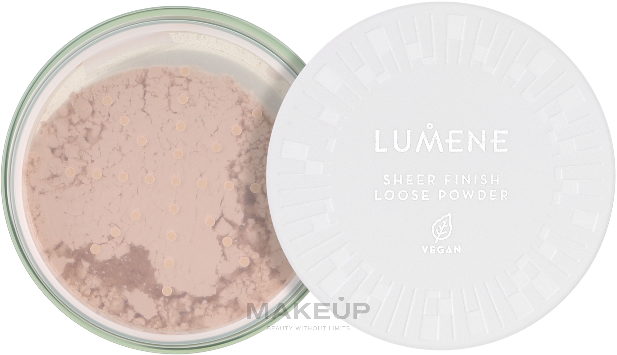 Loose Powder - Lumene Sheer Finish Loose Vegan Powder — photo Translucent