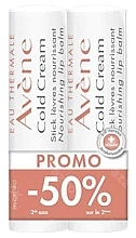 Fragrances, Perfumes, Cosmetics Set - Avene Peaux Seches Cold Cream Lip Balm (lip/balm/2x4g)