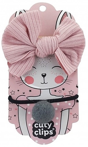 Hair Ties, 2 pcs - Snails Cuty Clips-Boss Bunny No. 3 — photo N1