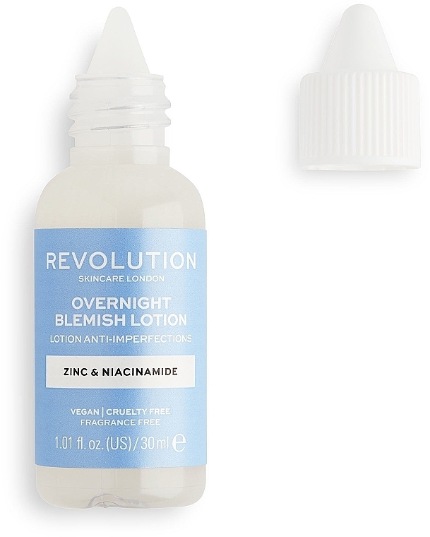 Anti-Imperfections Night Lotion - Makeup Revolution Skincare Overnight Blemish Lotion — photo N1