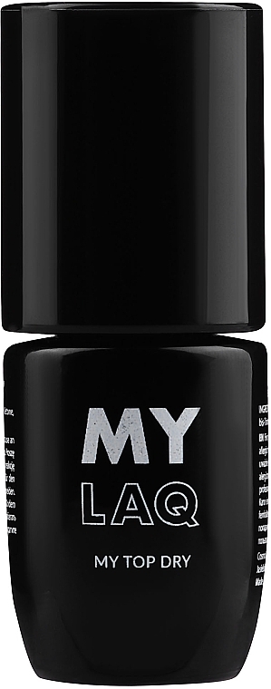 Gel Polish Top Coat - MylaQ My Top Dry — photo N1