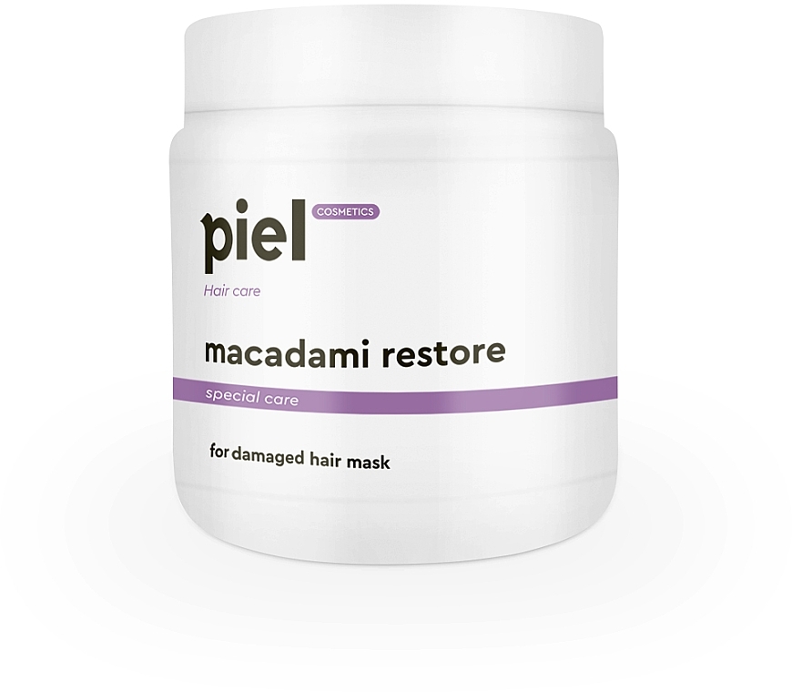 Repairing Mask for Damaged Hair - Piel Cosmetics Hair Care Macadami Restore Mask — photo N1