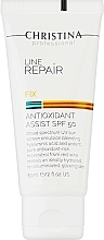 Fragrances, Perfumes, Cosmetics Antioxidant Face Lotion SPF50 - Christina Line Repair Fix Antioxidant Assist SPF 50