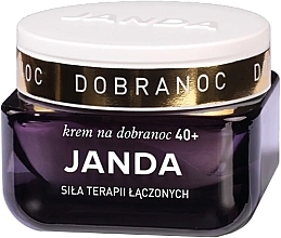 Fragrances, Perfumes, Cosmetics Facial Night Cream 40+ - Janda Night Cream