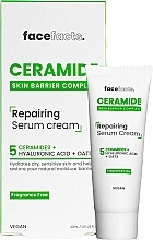 Fragrances, Perfumes, Cosmetics Revitalizing Serum Cream with Ceramides - Face Facts Ceramide Repairing Serum Cream