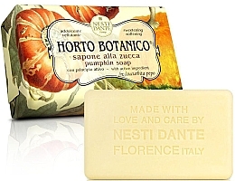 Fragrances, Perfumes, Cosmetics Soap "Pumpkin" - Nesti Dante Horto Botanico Pumpkin Soap