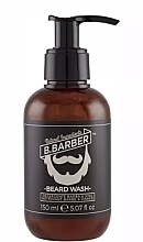 Fragrances, Perfumes, Cosmetics Beard & Mustache Gel Shampoo - B.Barber Beard Wash With Pump