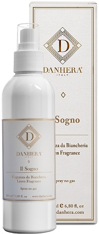 Perfumed Textiles & Furniture Spray - Danhera Il Sogno Linen Fragrance — photo N1