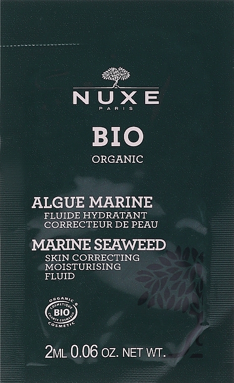 GIFT! Face Fluid - Nuxe Bio Organic Skin Correcting Moisturising Fluid (sample) — photo N1