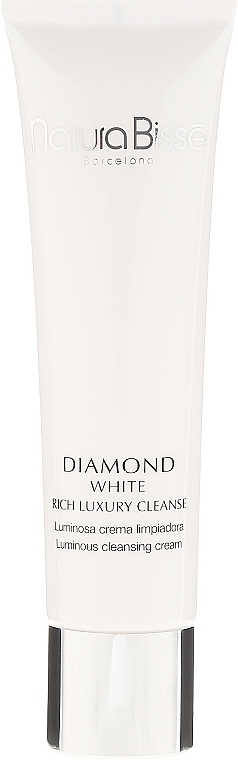 Luxurius Gloss Cleansing Cream - Natura Bisse Diamond White Rich Luxury Cleanser — photo N2