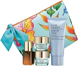 Fragrances, Perfumes, Cosmetics GIFT! Set - Estee Lauder (cr/7ml + gel/cr/5ml + serum/7ml + foam/30ml + bag)