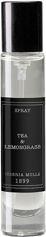Cereria Molla Tea & Lemongrass - Set (spray/15ml + acc)	 — photo N2