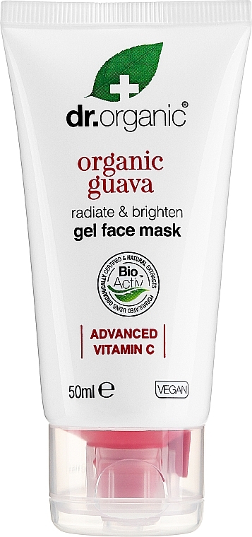 Face Mask with Organic Guava Gel - Dr. Organic Organic Guava Gel Face Mask — photo N1