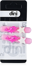 Hair Clip 'Dolphin', pink, d-173 - Dini Kids — photo N1