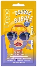 Fragrances, Perfumes, Cosmetics Vitamin C Clay Bubble Mask - Lirene Double Bubble Mask