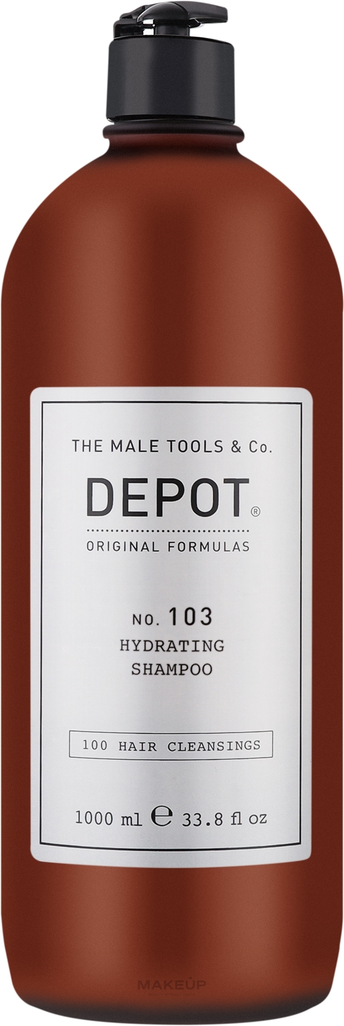 Hydrating Shampoo for Dry & Brittle Hair - Depot Hair Cleansings 103 Hydrating Shampoo — photo 1000 ml