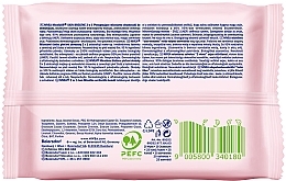Biodegradable Micellar Makeup Remover Wipes, 25 pcs - Nivea Biodegradable Micellar Cleansing Wipes 3 In 1 — photo N2