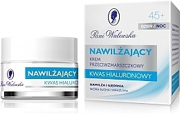 Fragrances, Perfumes, Cosmetics Moisturizing Anti-wrinkle Cream with Hyaluronic Acid - Pani Walewska 45+