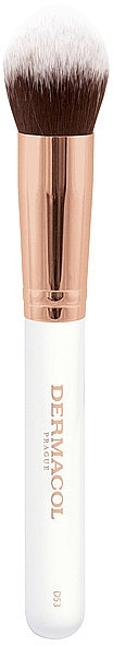 Powder & Contouring Brush - Dermacol Master Brush Rose Gold D53 — photo N2