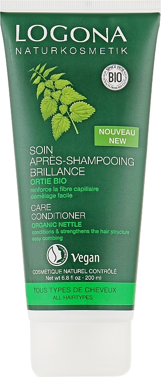 BIO Conditioner "Nettle" - Logona Bio-Brennnessel Conditioner — photo N1