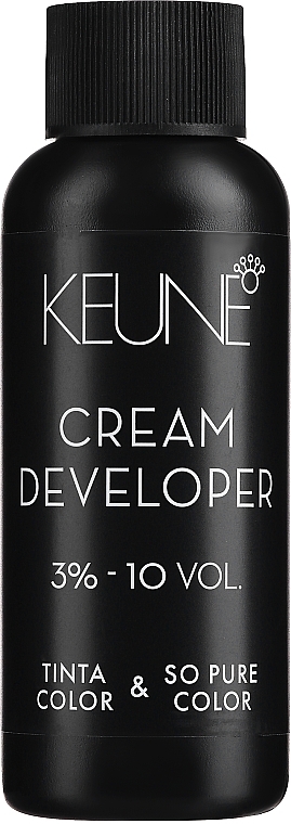 Oxidizing Cream 3% - Keune Tinta Cream Developer 3% 10 Vol — photo N1